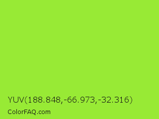YUV 188.848,-66.973,-32.316 Color Image