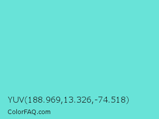 YUV 188.969,13.326,-74.518 Color Image