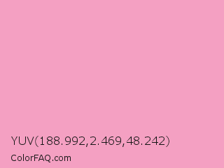 YUV 188.992,2.469,48.242 Color Image