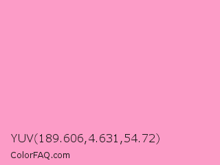 YUV 189.606,4.631,54.72 Color Image