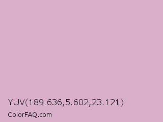 YUV 189.636,5.602,23.121 Color Image