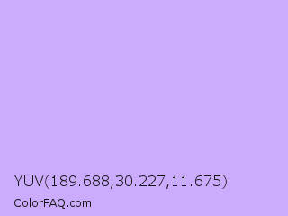 YUV 189.688,30.227,11.675 Color Image