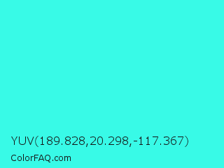 YUV 189.828,20.298,-117.367 Color Image