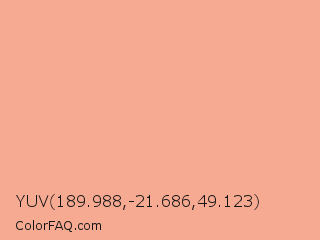 YUV 189.988,-21.686,49.123 Color Image