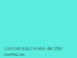 YUV 190.636,14.969,-88.258 Color Image