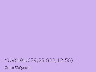 YUV 191.679,23.822,12.56 Color Image
