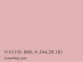 YUV 191.868,-6.344,28.18 Color Image