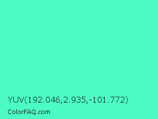 YUV 192.046,2.935,-101.772 Color Image