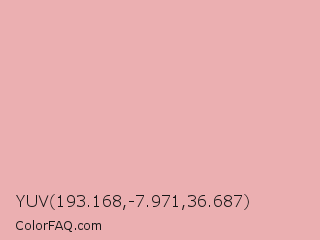 YUV 193.168,-7.971,36.687 Color Image