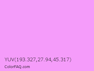 YUV 193.327,27.94,45.317 Color Image