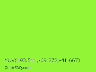 YUV 193.511,-69.272,-41.667 Color Image