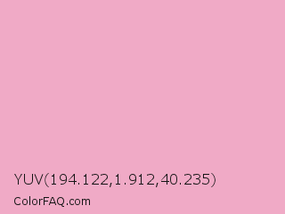 YUV 194.122,1.912,40.235 Color Image