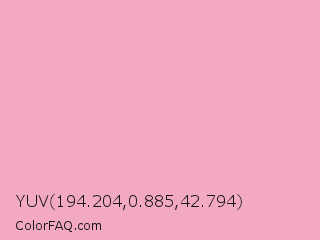 YUV 194.204,0.885,42.794 Color Image