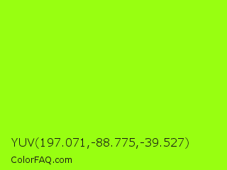 YUV 197.071,-88.775,-39.527 Color Image