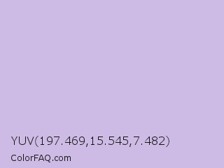 YUV 197.469,15.545,7.482 Color Image