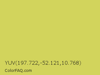 YUV 197.722,-52.121,10.768 Color Image