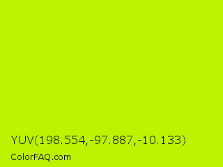 YUV 198.554,-97.887,-10.133 Color Image