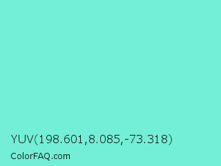 YUV 198.601,8.085,-73.318 Color Image