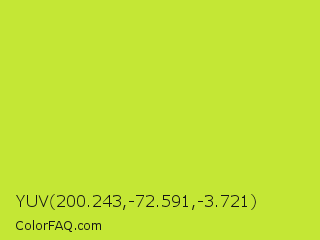 YUV 200.243,-72.591,-3.721 Color Image