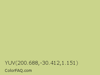 YUV 200.688,-30.412,1.151 Color Image