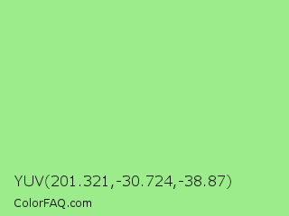YUV 201.321,-30.724,-38.87 Color Image
