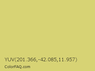 YUV 201.366,-42.085,11.957 Color Image