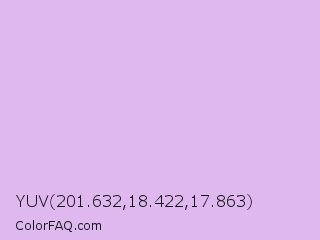 YUV 201.632,18.422,17.863 Color Image
