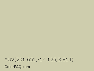 YUV 201.651,-14.125,3.814 Color Image
