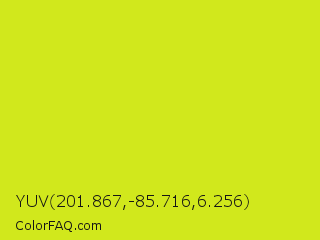 YUV 201.867,-85.716,6.256 Color Image