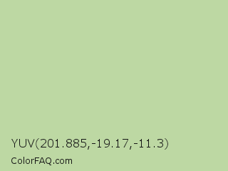YUV 201.885,-19.17,-11.3 Color Image