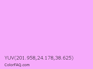 YUV 201.958,24.178,38.625 Color Image
