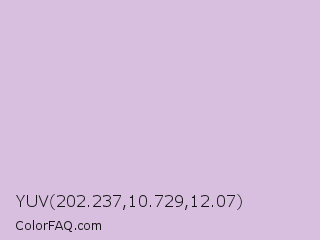 YUV 202.237,10.729,12.07 Color Image