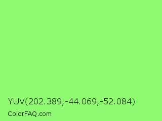 YUV 202.389,-44.069,-52.084 Color Image