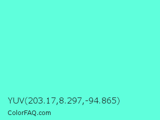 YUV 203.17,8.297,-94.865 Color Image