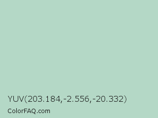 YUV 203.184,-2.556,-20.332 Color Image