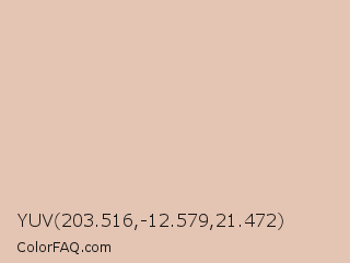 YUV 203.516,-12.579,21.472 Color Image