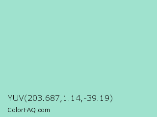 YUV 203.687,1.14,-39.19 Color Image