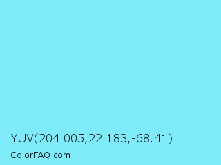 YUV 204.005,22.183,-68.41 Color Image