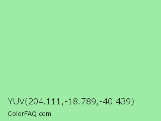 YUV 204.111,-18.789,-40.439 Color Image