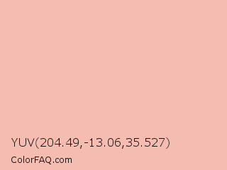 YUV 204.49,-13.06,35.527 Color Image