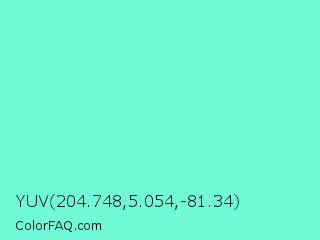 YUV 204.748,5.054,-81.34 Color Image