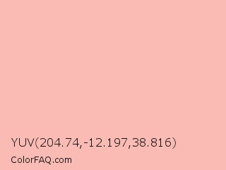 YUV 204.74,-12.197,38.816 Color Image