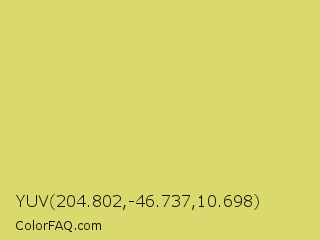 YUV 204.802,-46.737,10.698 Color Image