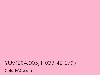 YUV 204.905,1.033,42.179 Color Image