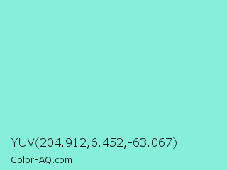 YUV 204.912,6.452,-63.067 Color Image