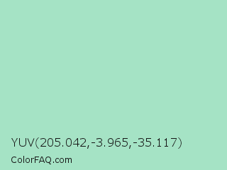 YUV 205.042,-3.965,-35.117 Color Image