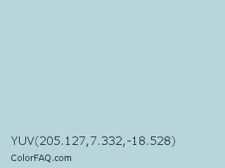 YUV 205.127,7.332,-18.528 Color Image