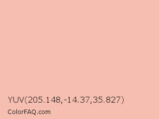 YUV 205.148,-14.37,35.827 Color Image