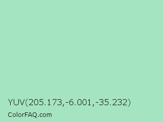 YUV 205.173,-6.001,-35.232 Color Image