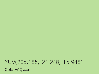 YUV 205.185,-24.248,-15.948 Color Image